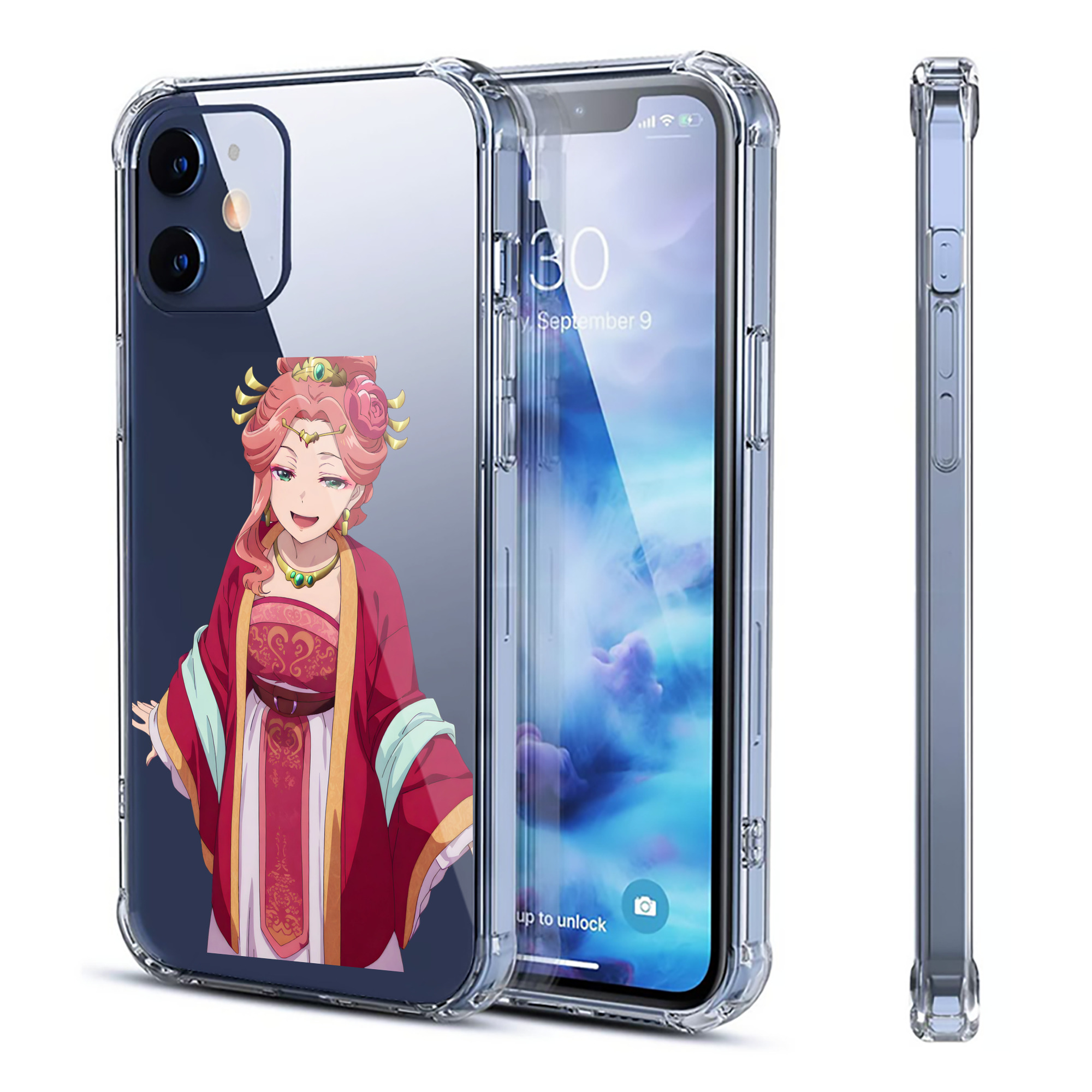 （画像用） 薬屋のひとりごと The Apothecary Diaries 【iPhone 12シリーズ対応】透明スマホケース（クリアソフトケース）